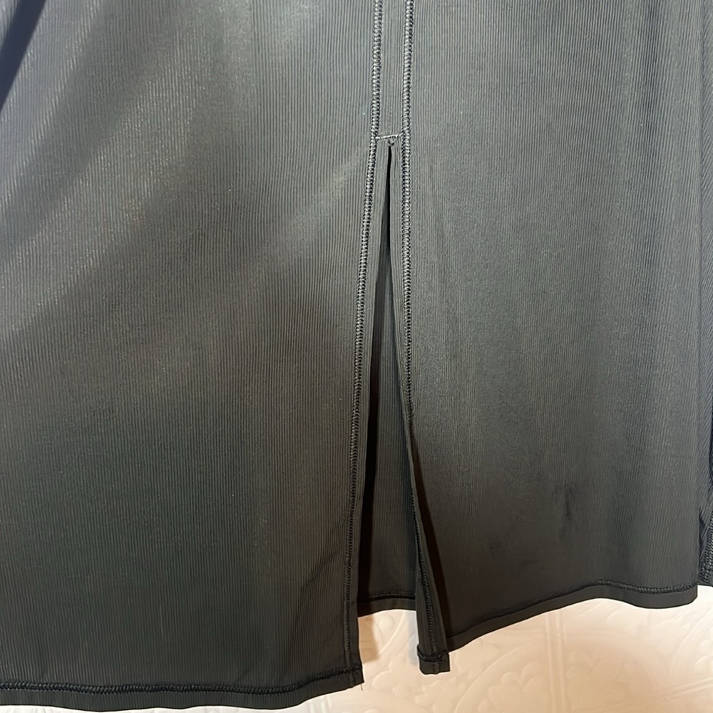 Spanx Go Lightly Ribbed Tie Back Tank Dark Olive Green SZ S - Picture 8 of 10